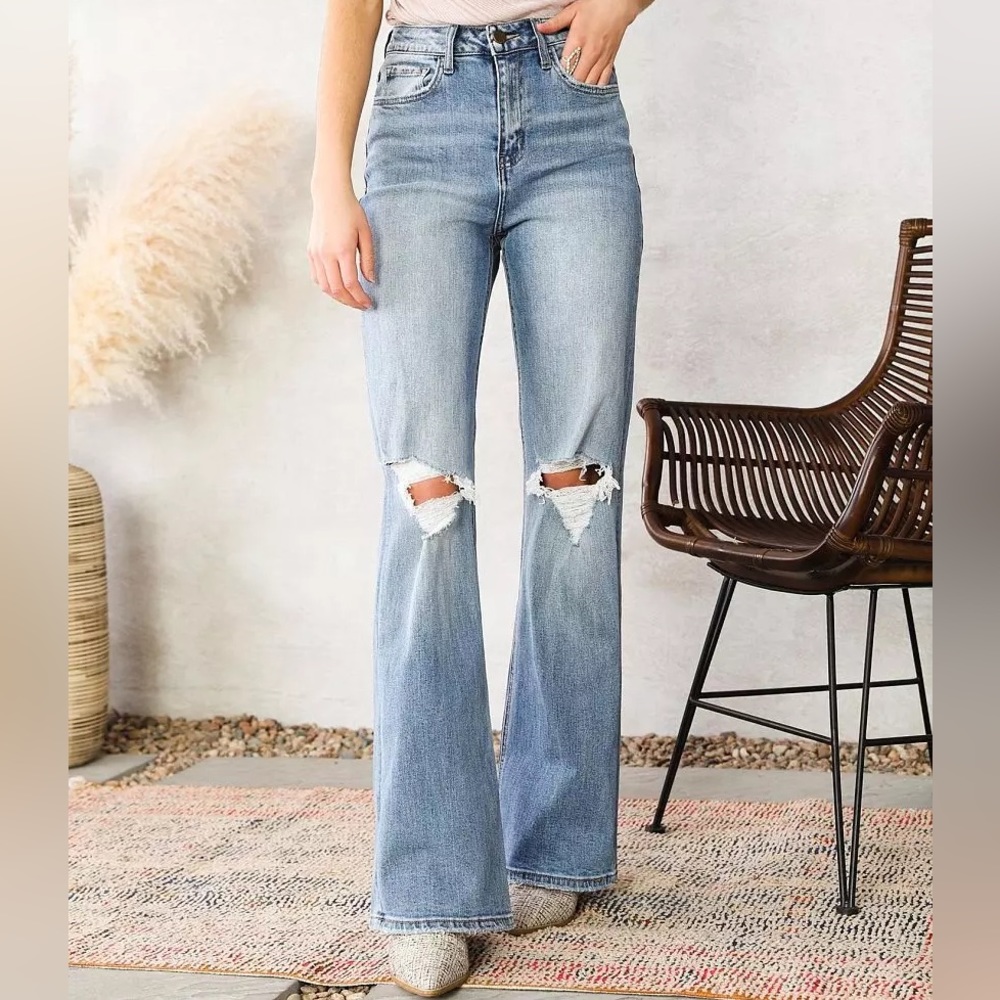 Flying Monkey Ultra High Rise Wide Leg Jean